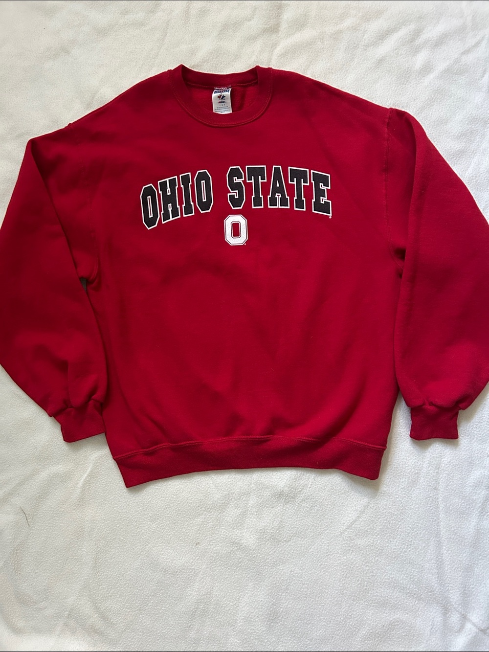 JERZEES NuBlend Ohio State Buckeyes Crewneck Sweatshirt Size Large